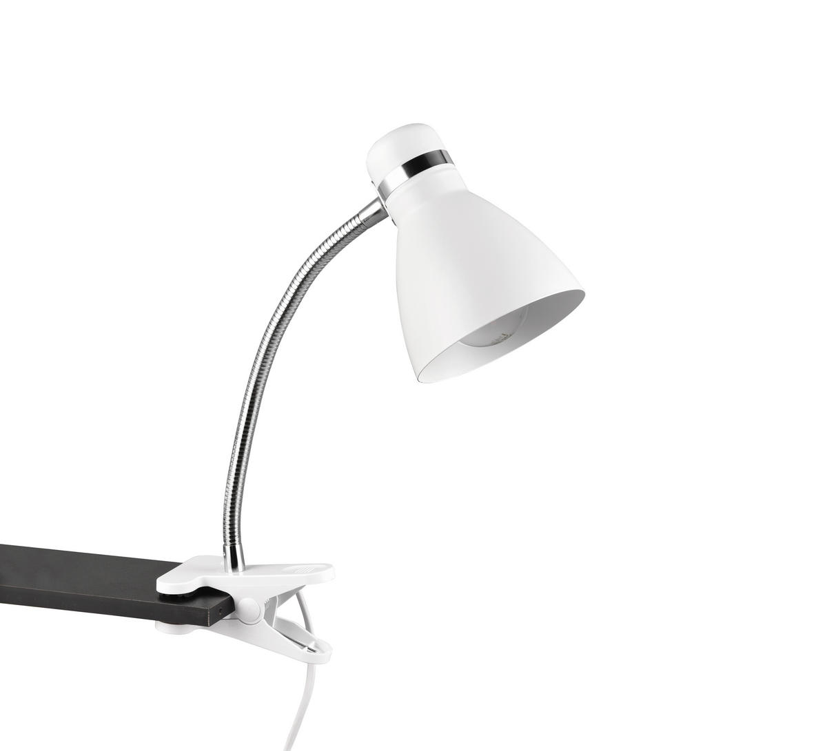 BORDSLAMPA Harvey   - vit, Klassisk, metall (36/11/25cm)