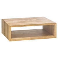 NACHTTISCH Eiche massiv Eiche Bianco  - Eiche Bianco, Natur, Holz (50/16/41cm) - Hasena