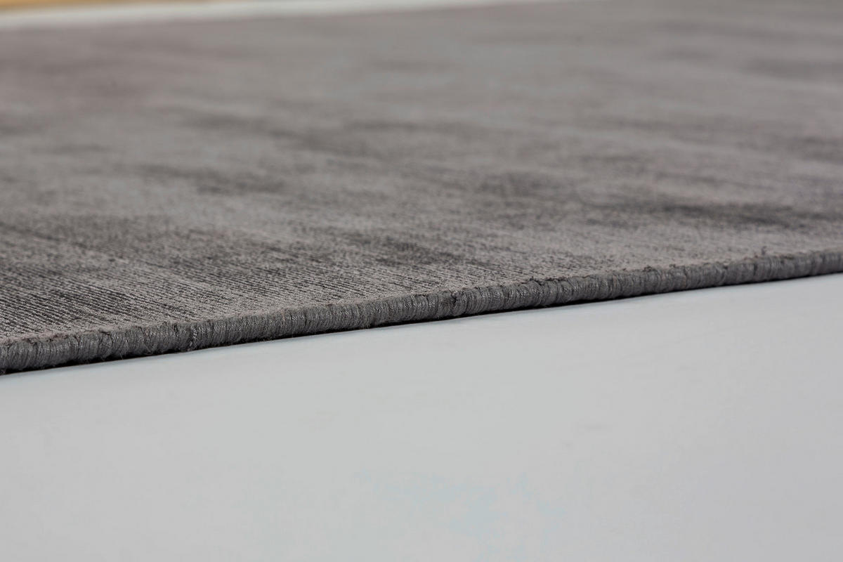 WEBTEPPICH 140/200 cm Alessa Anthrazit rechteckig  - Anthrazit, Basics, Textil (140/200cm) - Schöner Wohnen