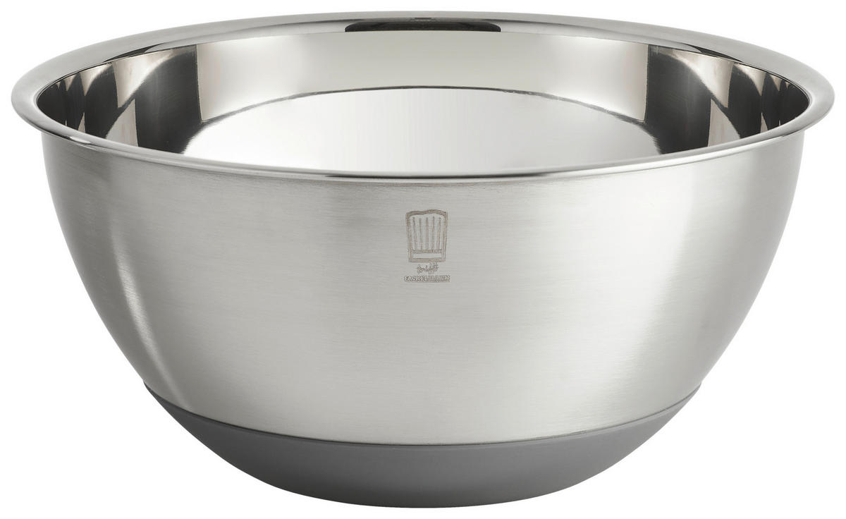 SCHÜSSEL Bonn   - Silberfarben/Grau, Design, Kunststoff/Metall (2500ml) - Chefkoch+Fackelmann