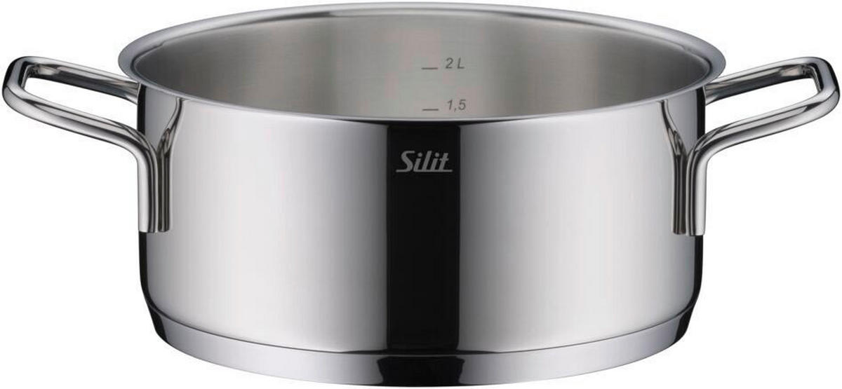 BRATENTOPF Extra Cook 2-3L L  - Edelstahlfarben, Basics, Metall (29,5/23cm) - Silit