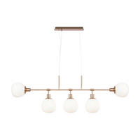 PENDELLEUCHTE Erich 120/37.3/15 cm  - Goldfarben, Design, Metall (120/37.3/15cm) - MAYTONI