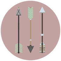 BABYWANDDEKO - Multicolor, Basics, Metall (50/3cm)