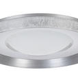 LED-DECKENLEUCHTE 40/9 cm   - Dunkelgrau/Transparent, Design, Kunststoff/Metall (40/9cm) - Novel