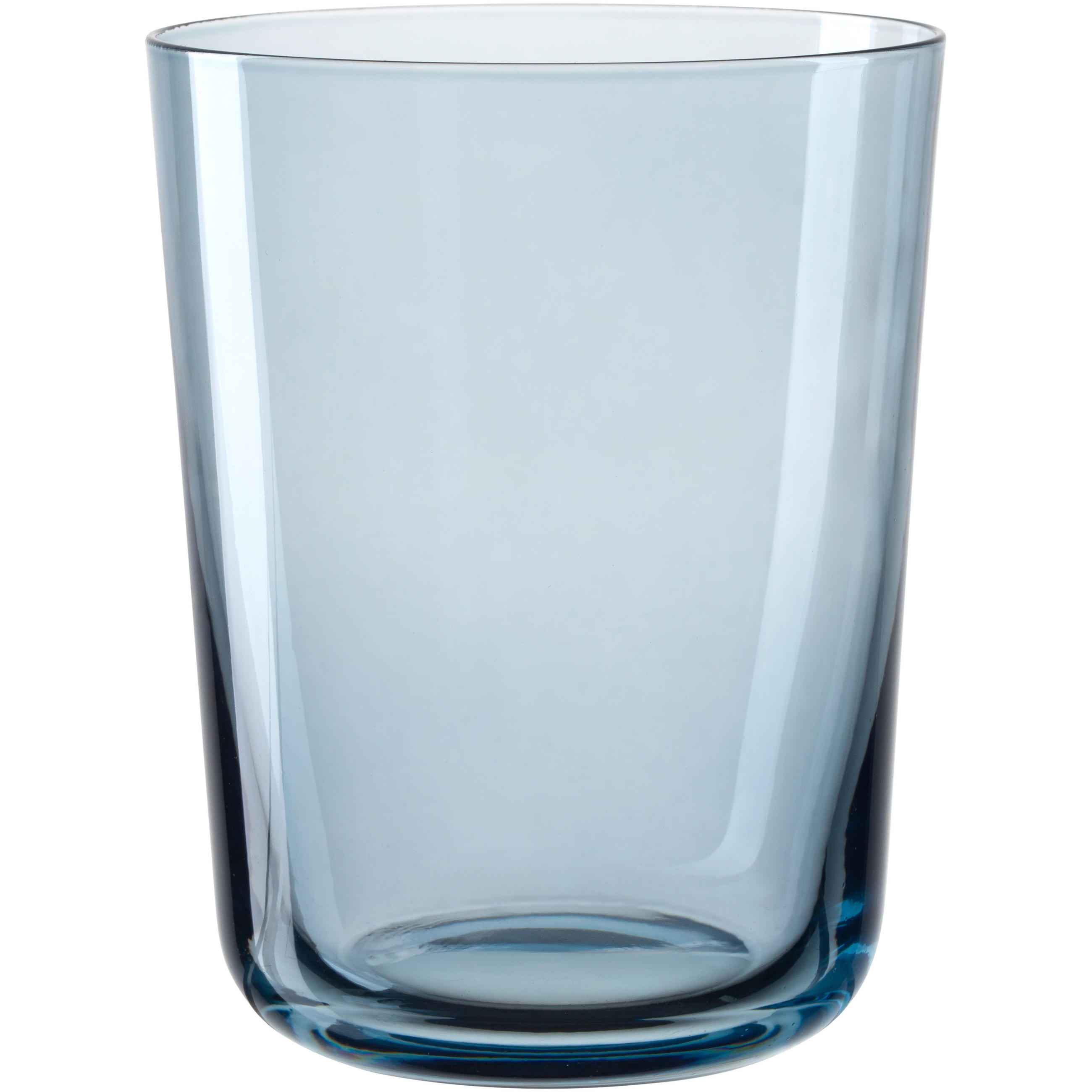 TRINKGLAS 330 ml  - Blau, KONVENTIONELL, Glas (7,8/10,0/7,8cm) - Leonardo