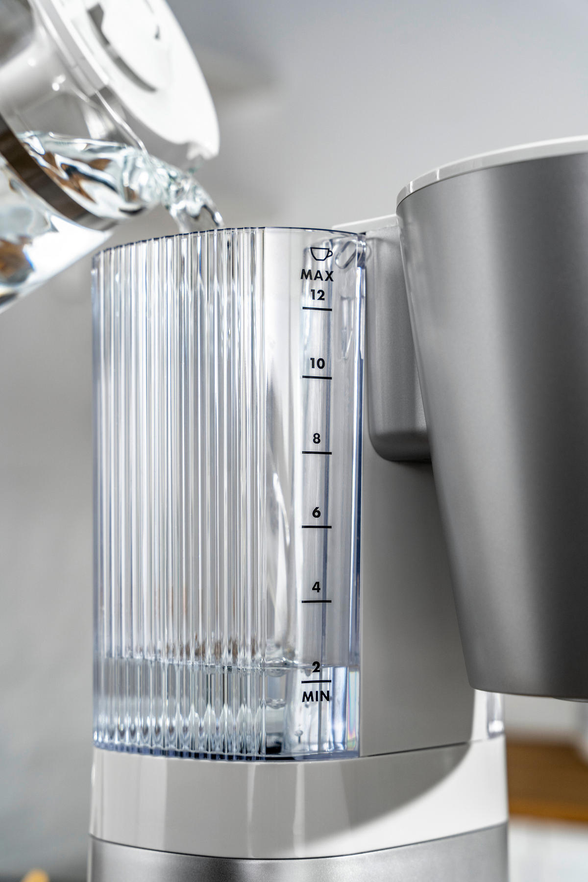 FILTERKAFFEEMASCHINE ZWILLING ENFINIGY SILVER  - Silberfarben, Basics, Glas/Kunststoff - Zwilling