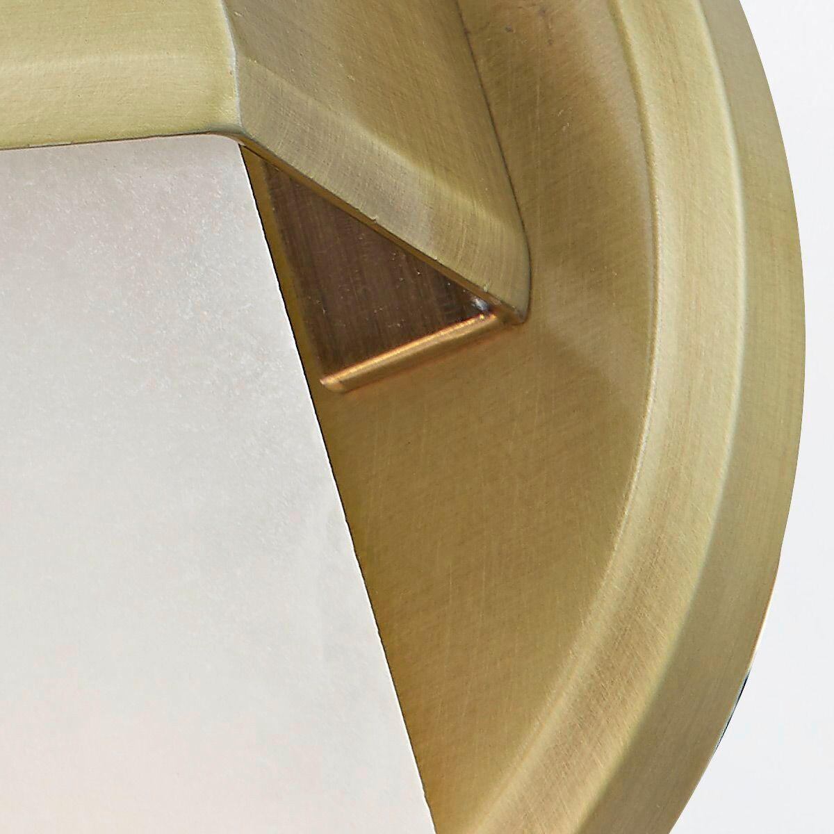 WANDLEUCHTE Alora   - Messingfarben, KONVENTIONELL, Glas/Metall (38,1/9,1/10,5cm) - Elstead Lighting