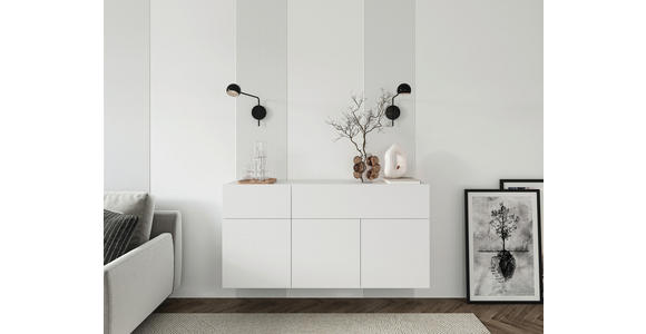 SIDEBOARD  in 150/75/42 cm  - Weiß, Design, Holzwerkstoff (150/75/42cm) - Hom`in