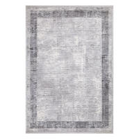 VINTAGE-TEPPICH 80/150 cm Fez Grau  - Grau, LIFESTYLE, Textil (80/150cm)