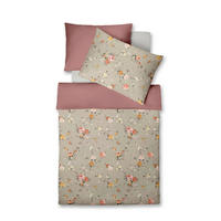 ÁGYNEMŰHUZAT-GARNITÚRA 140/200 cm  - rosé arany/taupe, Basics, textil (140/200cm) - Fleuresse
