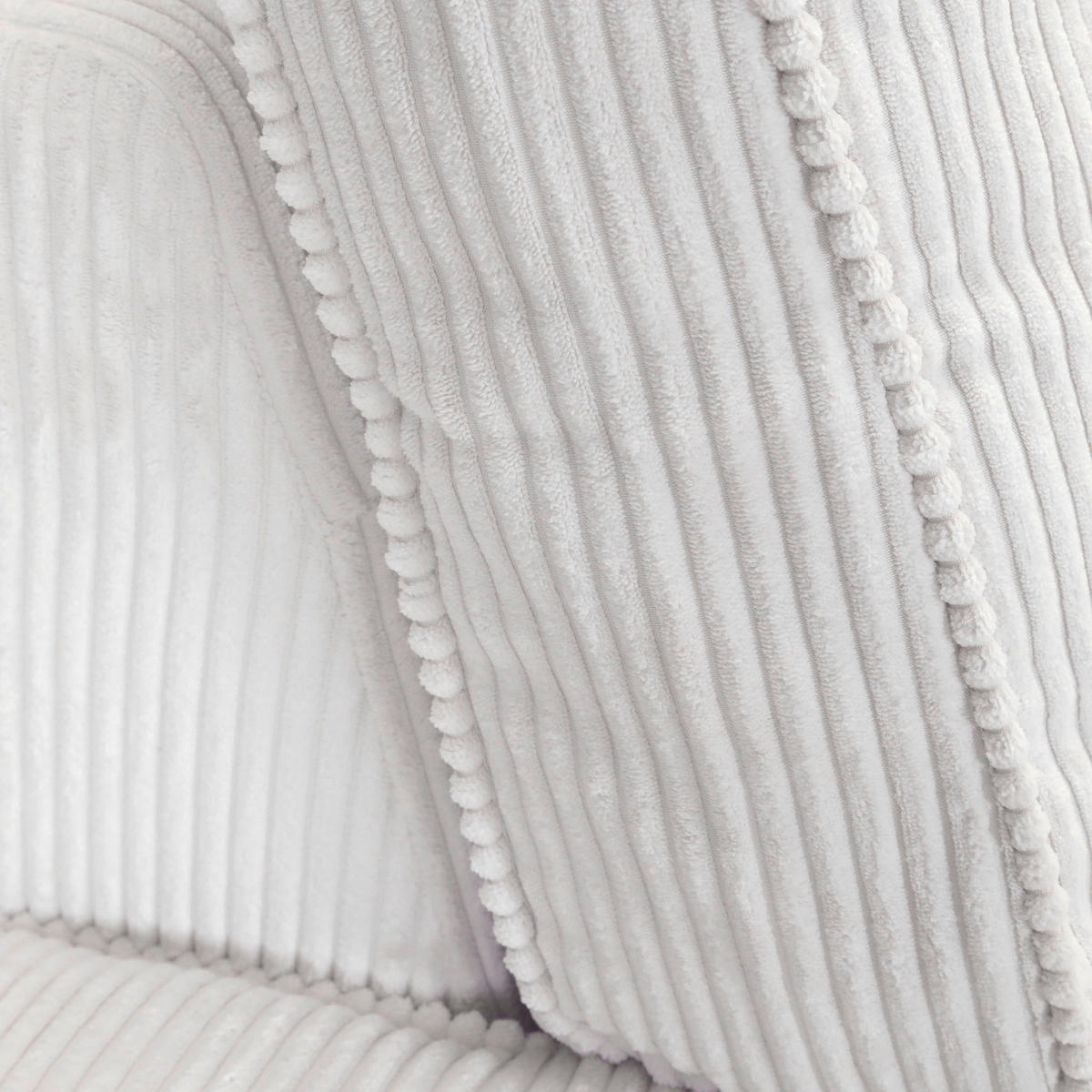 ECKSOFA Cord Naturfarben  - Schwarz/Naturfarben, Modern, Kunststoff/Textil (228/307cm) - Carryhome