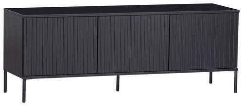 LOWBOARD  in 150/56/44 cm  - Schwarz, Design, Holz/Holzwerkstoff (150/56/44cm) - Ambia Home