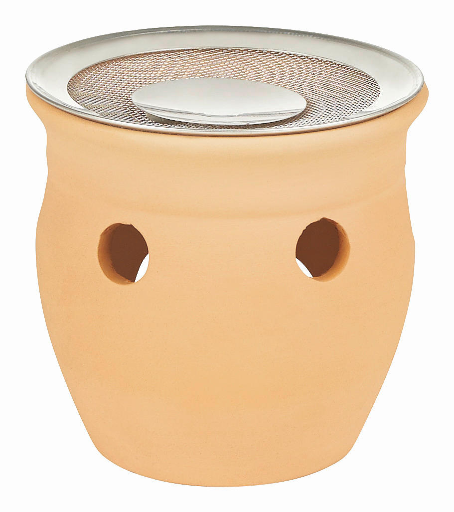 KAHÁNEK NA VONNÉ UHLÍ  - rezavá, Basics, kov/keramika (0cm)