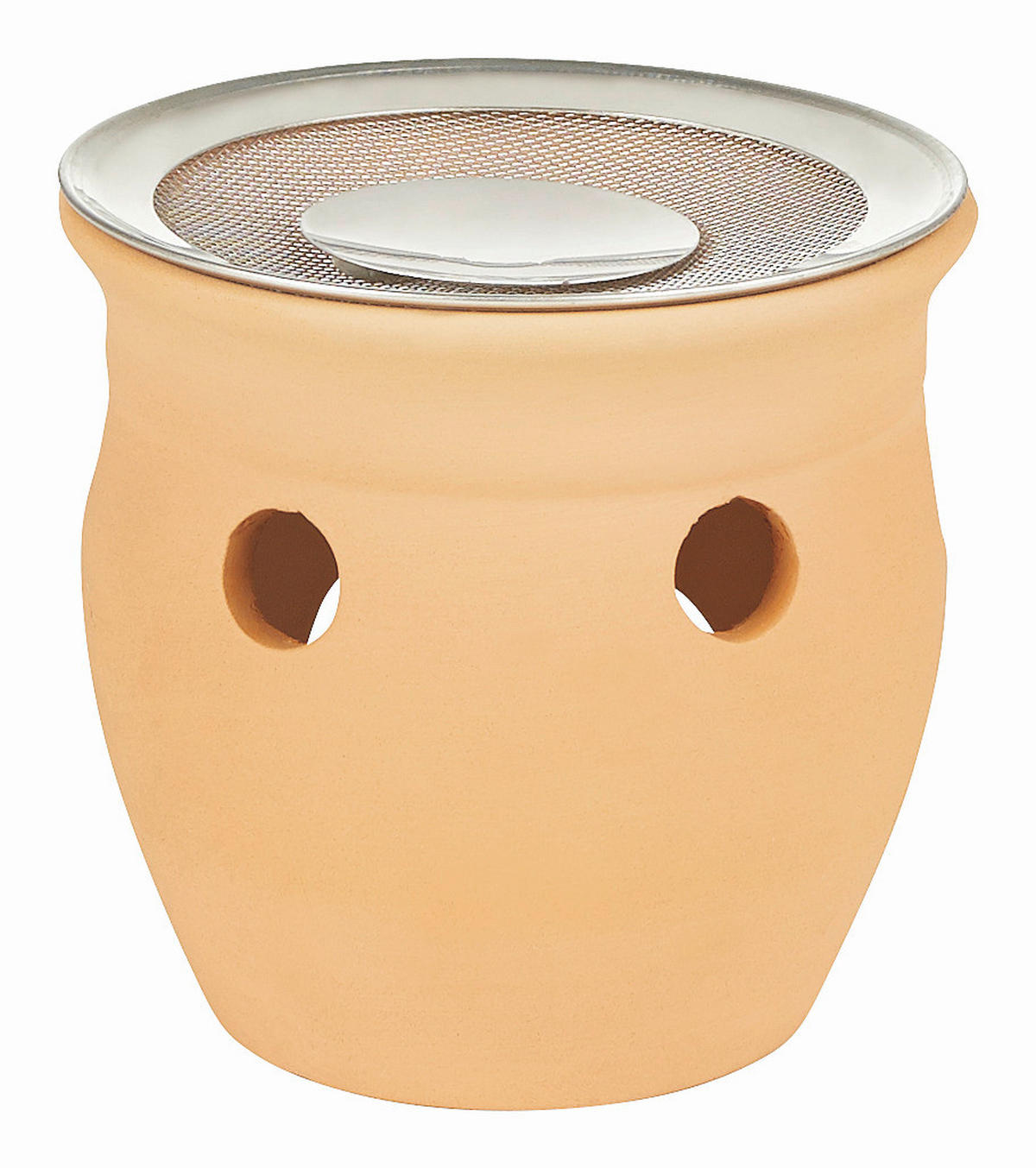 KADIDELNICA  - hrdzavá, Basics, kov/keramika (0cm)