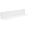 WANDBOARD Weiß  - Weiß, Design, Metall (100/18/18cm) - MID.YOU