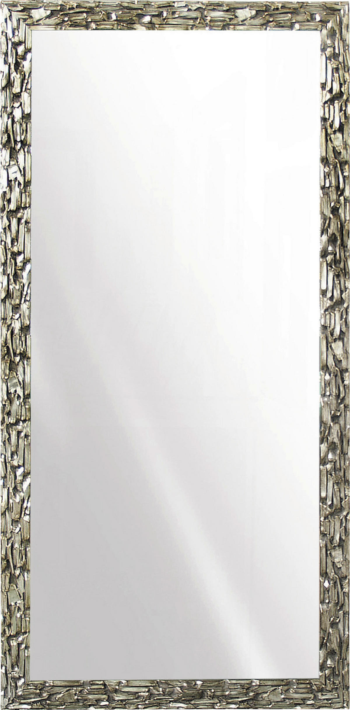 NÁSTĚNNÉ ZRCADLO 95/195/4 cm  - barvy stříbra, Design, dřevo/sklo (95/195/4cm) - Dieter Knoll