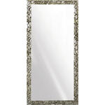 WANDSPIEGEL 95/195/4 cm    in rechteckig  - Silberfarben, Design, Glas/Holz (95/195/4cm) - Xora