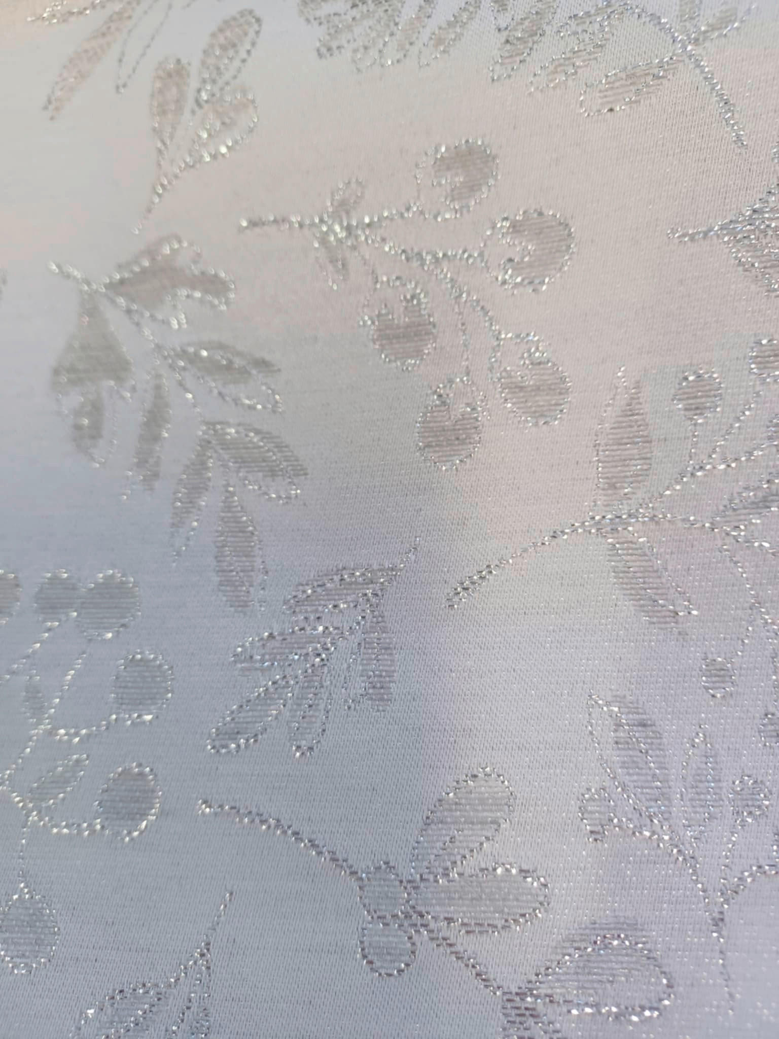 ASZTALTERÍTŐ   - ezüstszínű, Basics, textil (140/220cm)