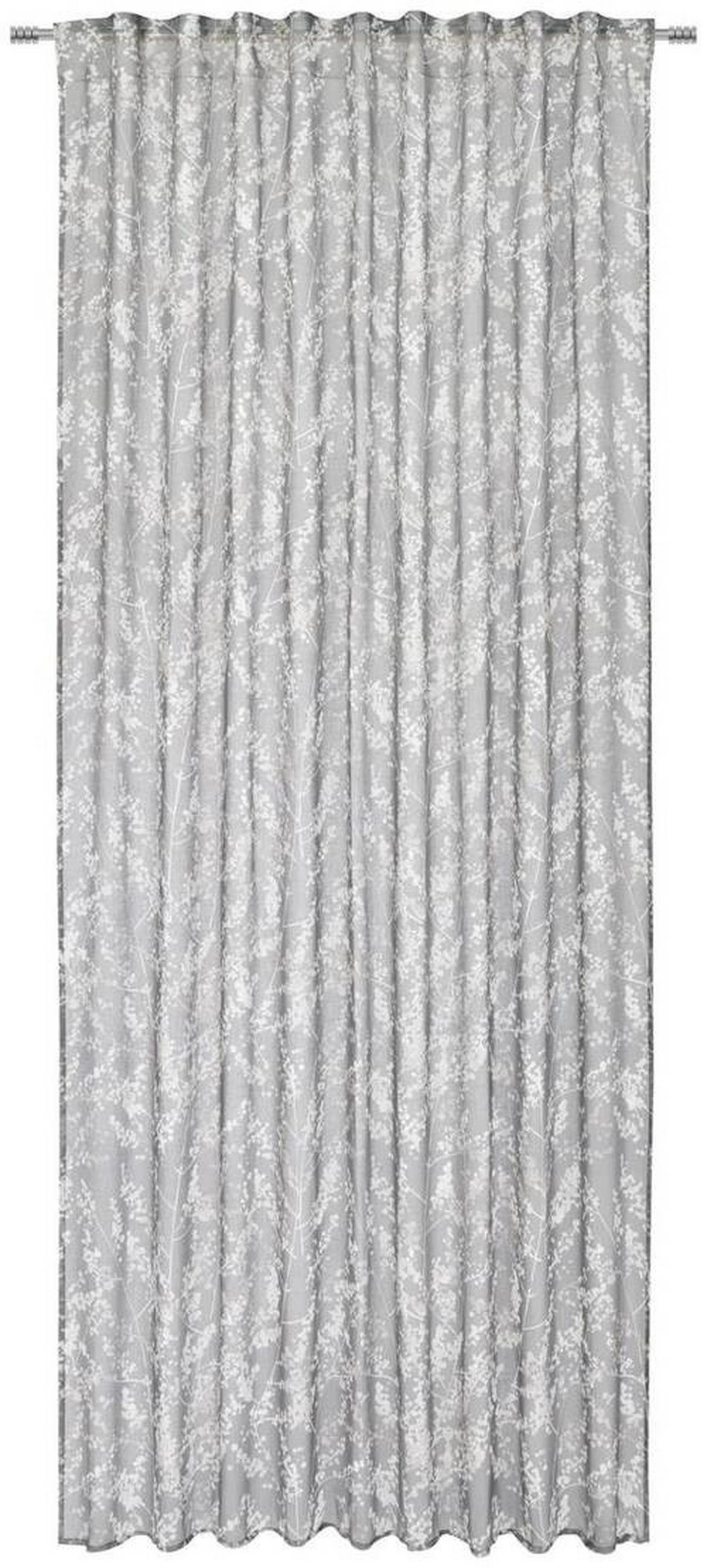 HOTOVÝ ZÁVES, polopriehľadné, 140/245 cm - hnedá, Konventionell, textil (140/245cm) - Esposa