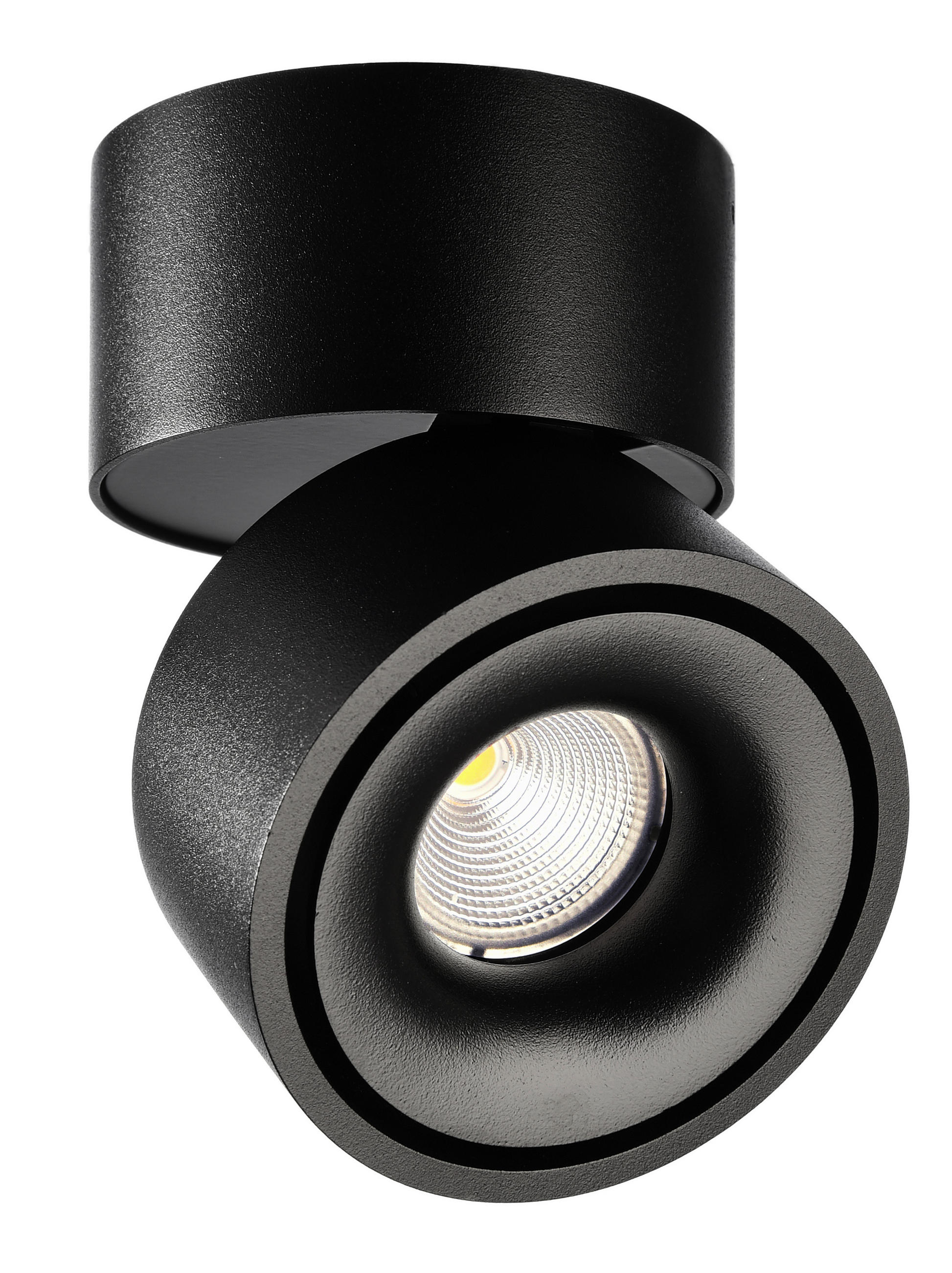 LED-DECKENSTRAHLER UNI 10/10/10 cm   - Schwarz, KONVENTIONELL, Metall (10/10/10cm)