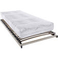 MATRATZENSET 90/200 cm  - Anthrazit/Hellgrau, Basics, Holz (90/200cm) - Sleeptex