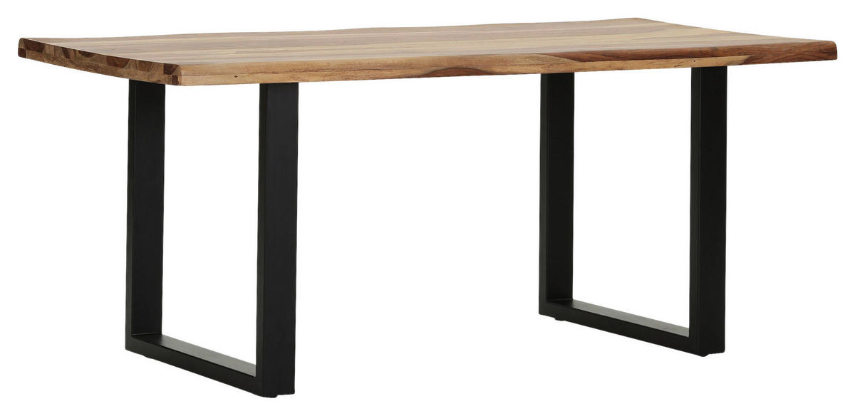 TISCHPLATTE Sheeshamfarben   - Sheeshamfarben, Design, Holz (180/90/5cm) - Landscape