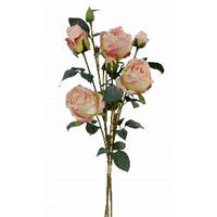 KUNSTBLUME  - Rosa, Basics, Kunststoff (70cm)