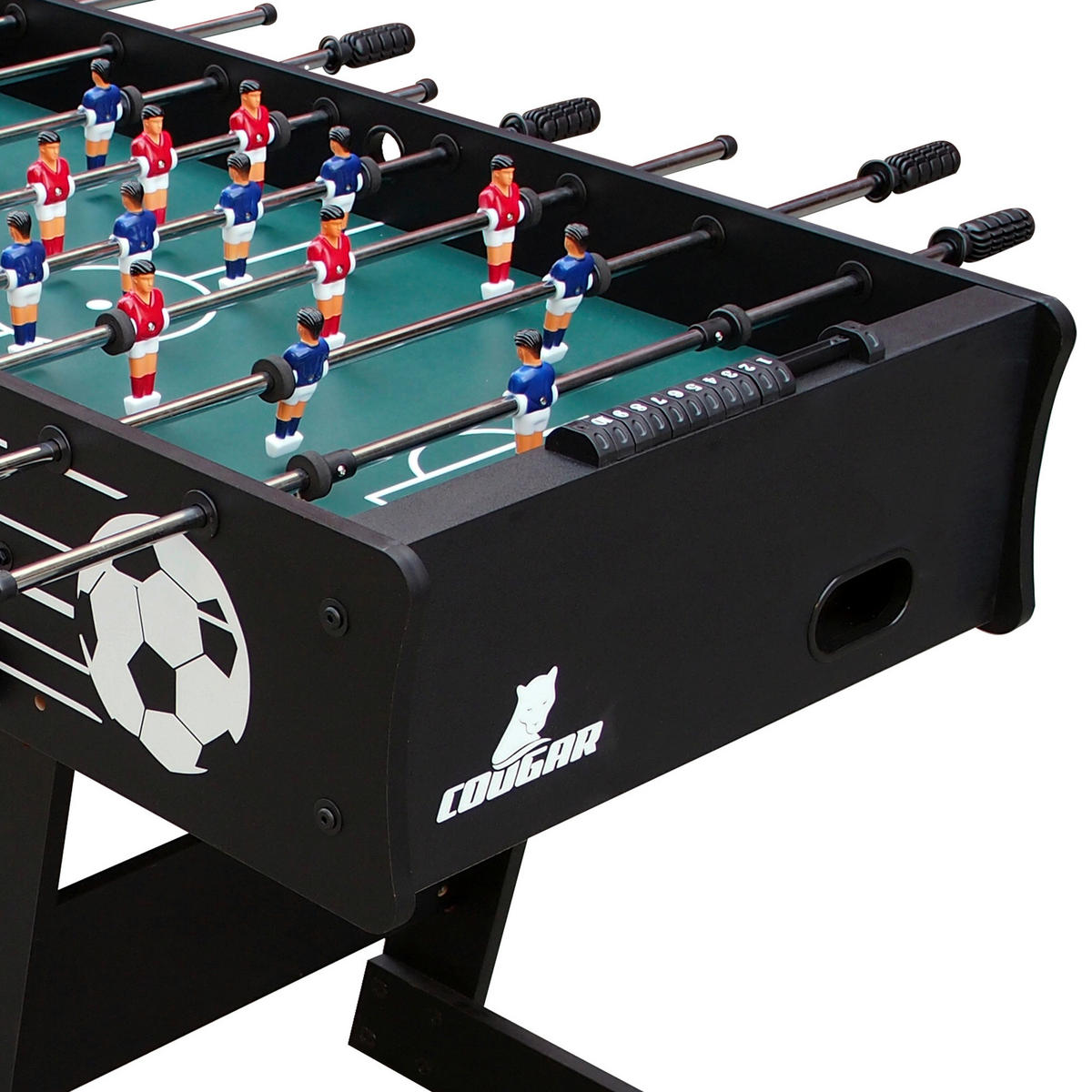 BORDSFOTBOLL Cougar Scorpion Kick  - svart, Modern, trä (121/61/81cm)