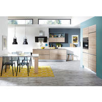 EINBAUKÜCHE 371  - Eiche San Remo, Design, Holzwerkstoff - Celina
