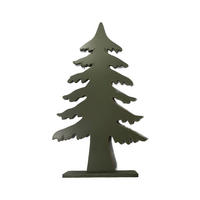DEKOBAUM  - Grün, LIFESTYLE, Holzwerkstoff (30/61/8cm) - X-Mas