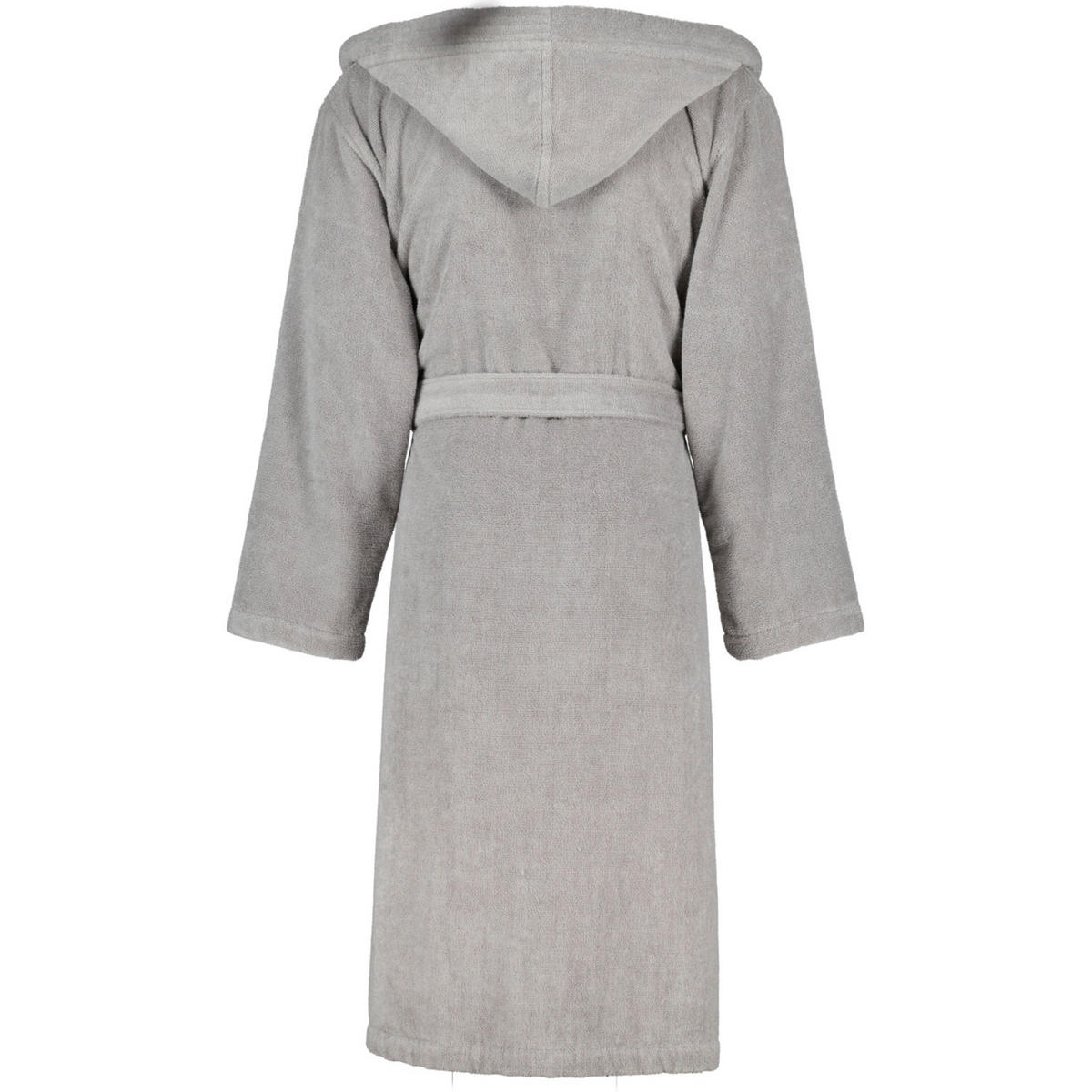 BADEMANTEL M Damen  - Grau, Basics, Textil (Mnull) - Cawoe