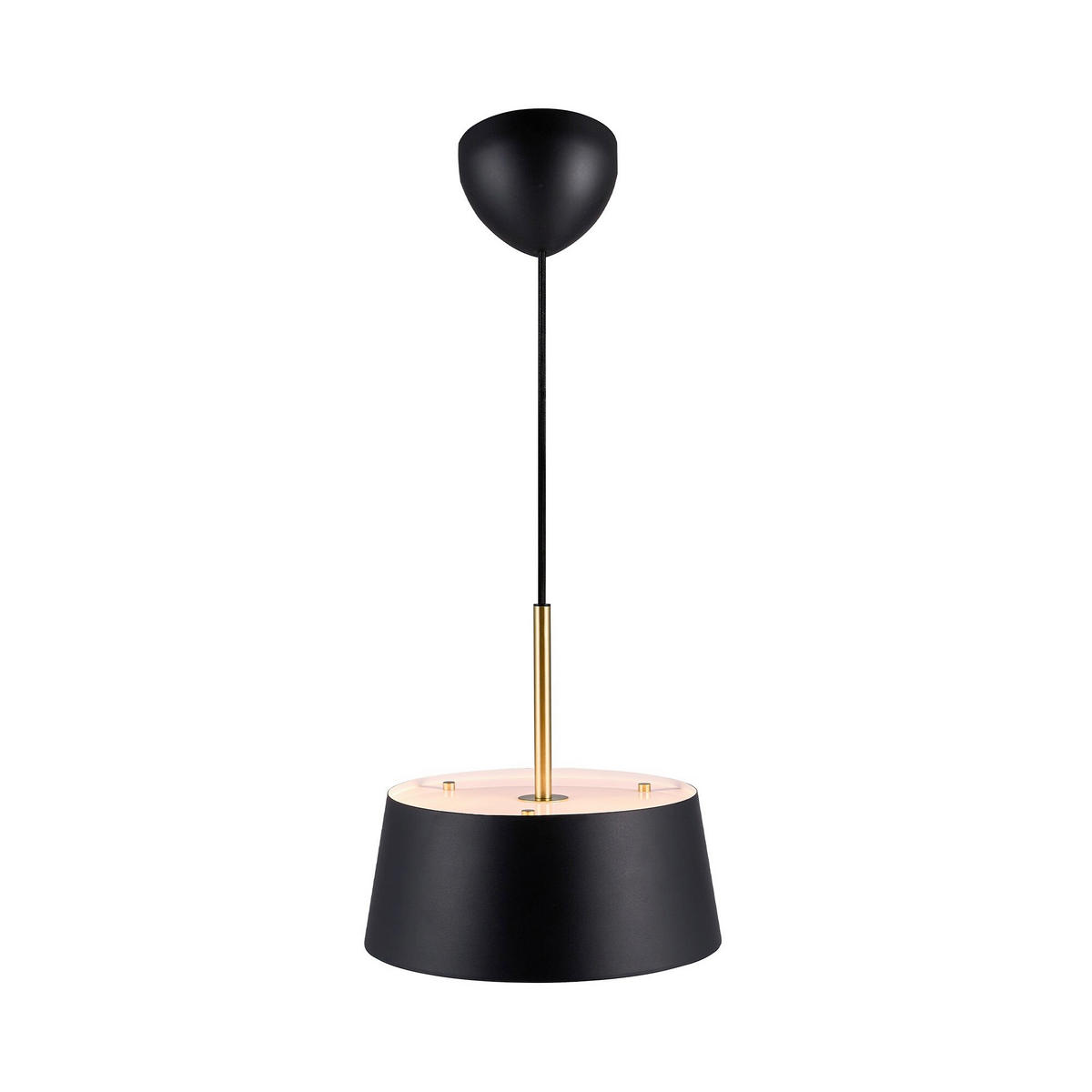 PENDELLEUCHTE Clasi 26.5/29/29 cm  - Schwarz, Design, Metall (26.5/29/29cm) - Nordlux