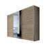 SCHWEBETÜRENSCHRANK 3-türig Sonoma Eiche - Alufarben/Sonoma Eiche, KONVENTIONELL, Glas/Holzwerkstoff (300/216/68cm) - Hom`in SCHWEBETÜRENSCHRANK 3-türig Sonoma Eiche - Alufarben/Sonoma Eiche, KONVENTIONELL, Glas/Holzwerkstoff (300/216/68cm) - Hom`in