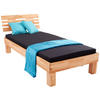 BETT 90/200 cm  in Kernbuche  - Kernbuche, KONVENTIONELL, Holz (90/200cm) - Boxxx