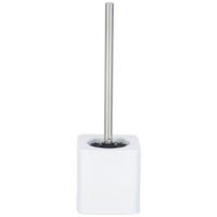 TOALETTBORSTSET i plast  plast   - vit/kromfärg, Basics, plast/keramik (12/39,5/12cm)