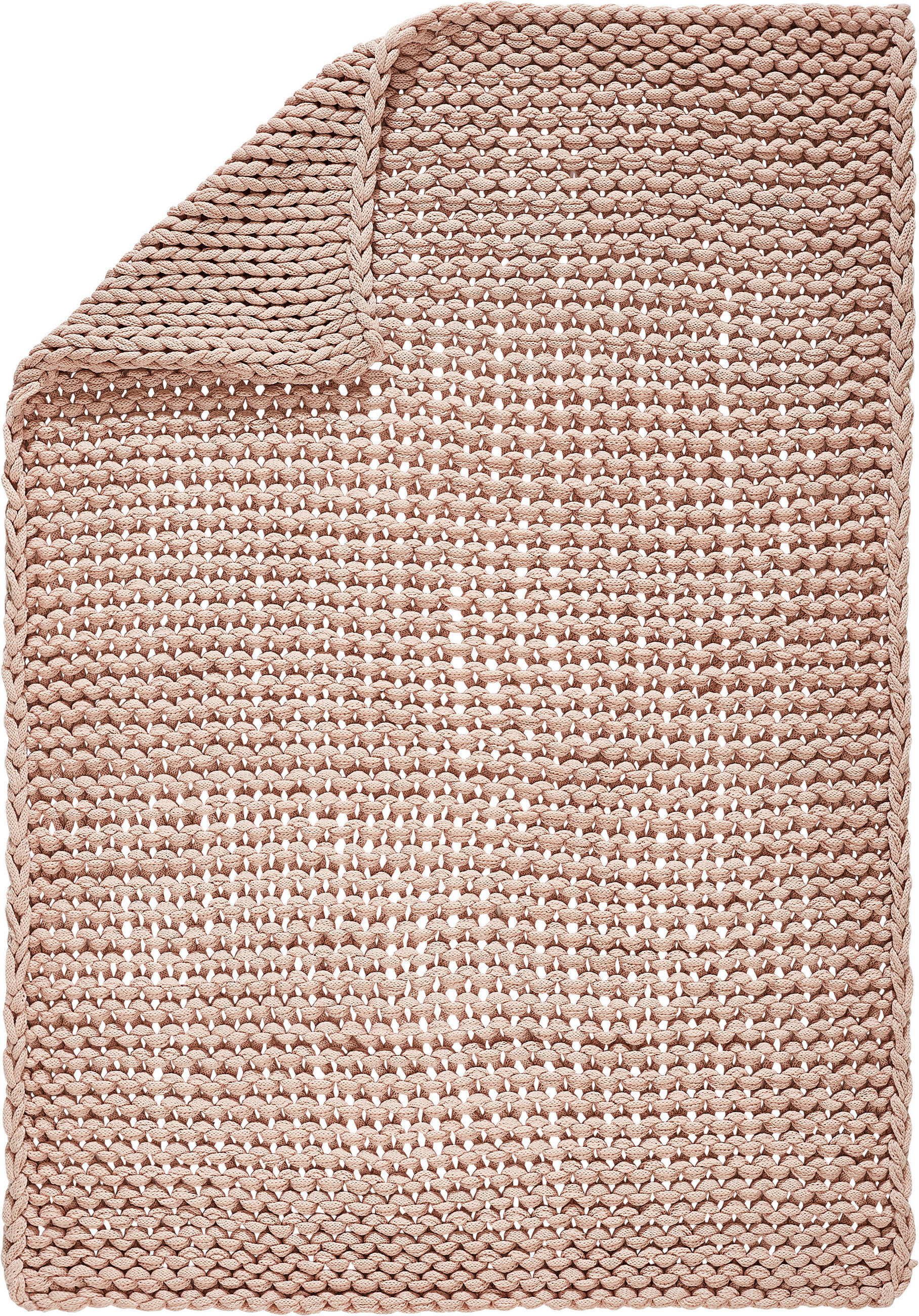 KUSCHELDECKE 127/152 cm  - Altrosa, Trend, Textil (127/152cm)