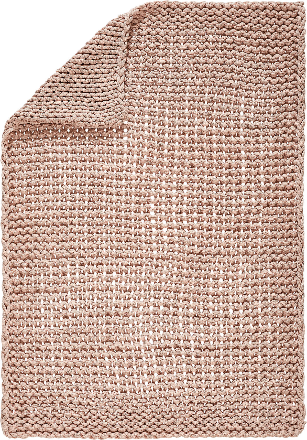 KUSCHELDECKE 127/152 cm  - Altrosa, Trend, Textil (127/152cm)