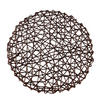 PODMETAČI ZA STOL smeđa , papir   - smeđa, Konvencionalno, papir (38cm) - Ambia Home
