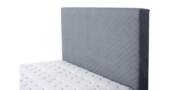 BOXBETT 120/200 cm  in Blau  - Blau/Schwarz, KONVENTIONELL, Kunststoff/Textil (120/200cm) - Carryhome