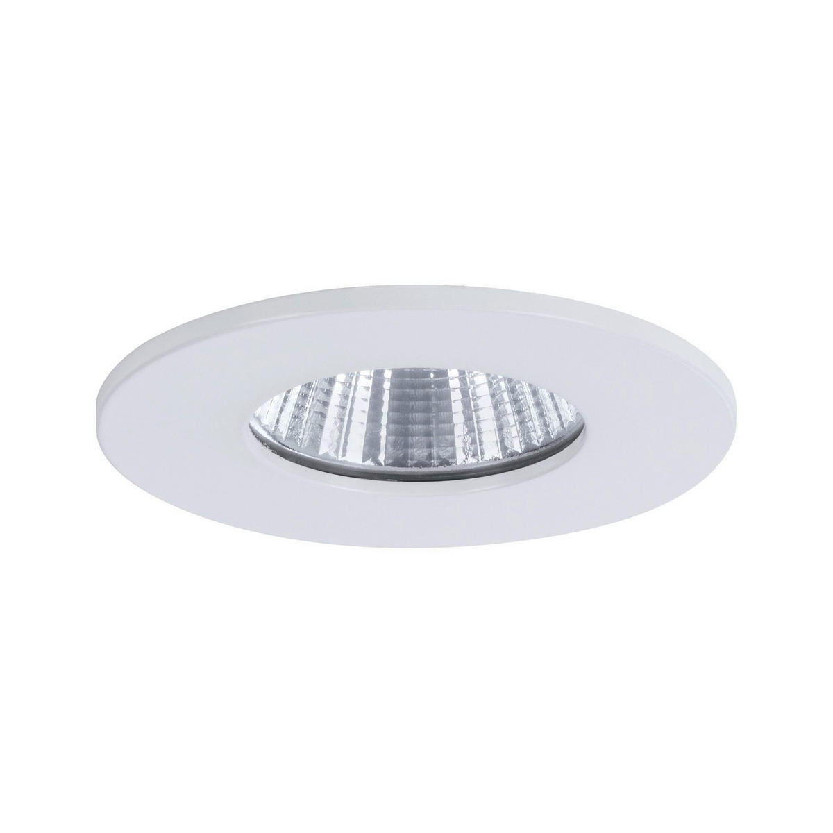 LED-EINBAUSPOT 8 cm  - Weiß, Design, Kunststoff/Metall (8cm) - Paulmann