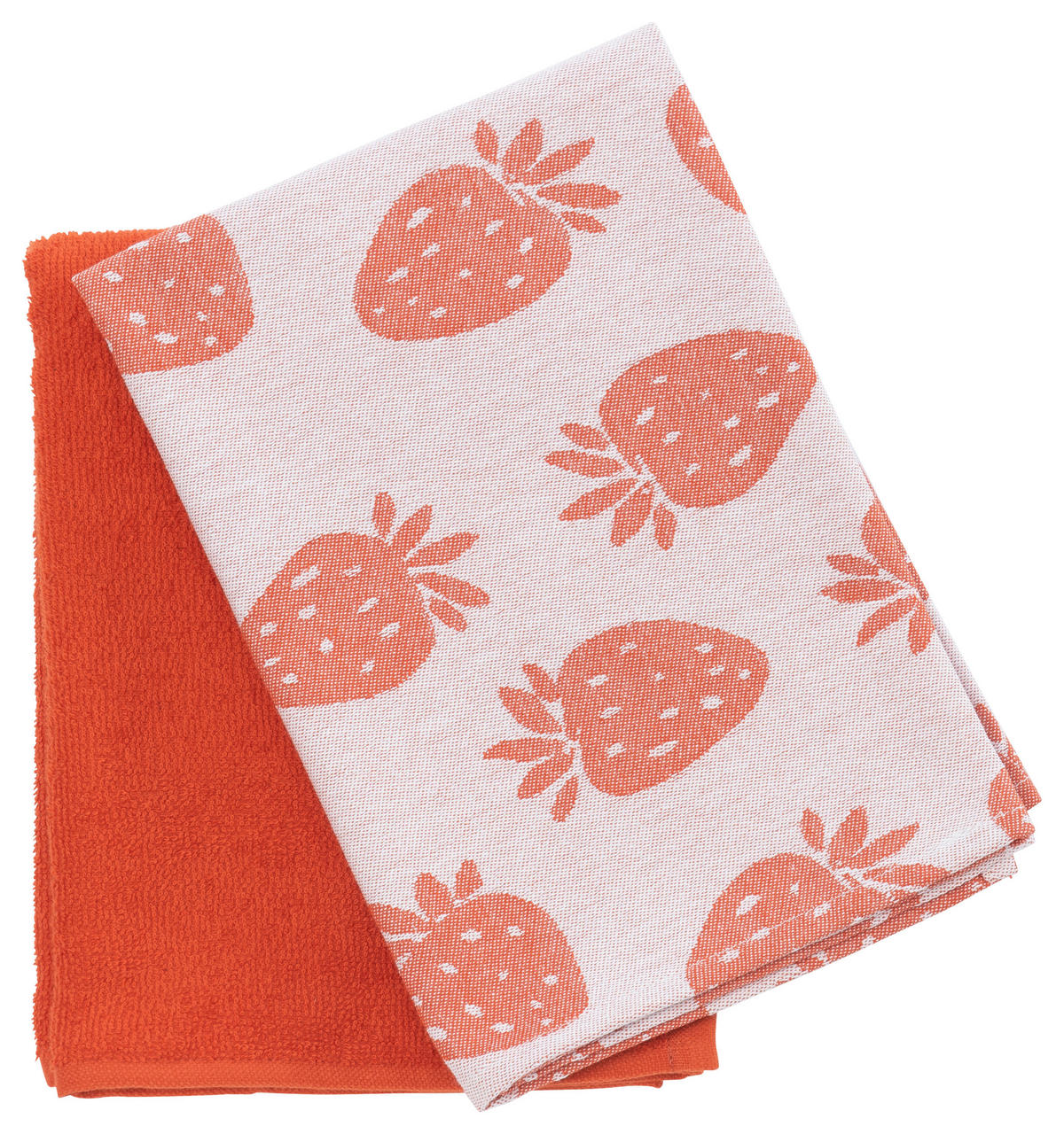 KONYHARUHASZETT 2 részes piros  - piros, Konventionell, textil (50/70cm) - Esposa