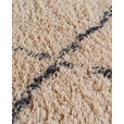 WEBTEPPICH 80/150 cm Alena Creme, Dunkelblau  - Creme/Dunkelblau, Basics, Textil (80/150cm) - Novel