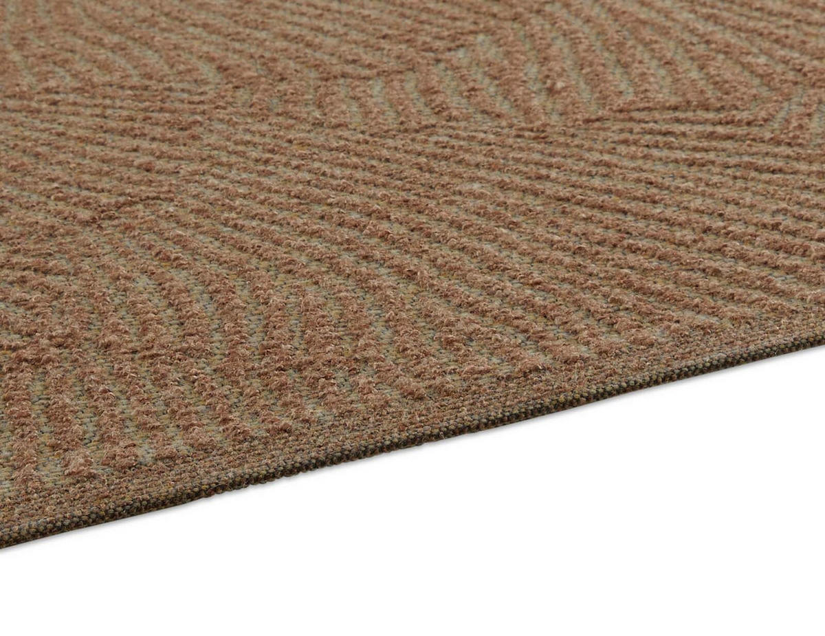 OUTDOORTEPPICH  für Terrasse und Balkon 240/330 cm Ginko Cognac  - Cognac, KONVENTIONELL, Textil (240/330cm) - Novel