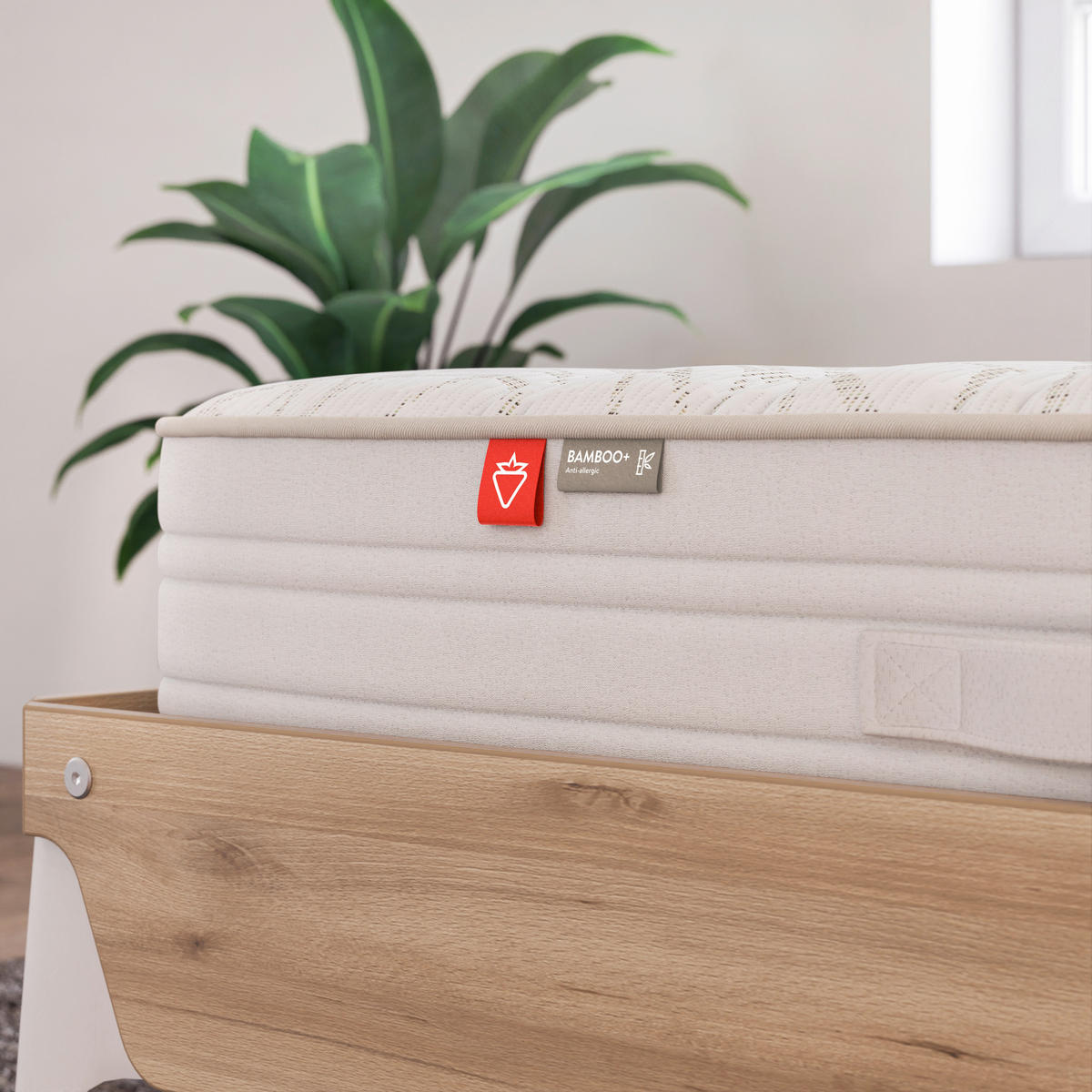 Saltea 120/200 cm  - alb/crem, Design, textil (120/200cm) - Cilek