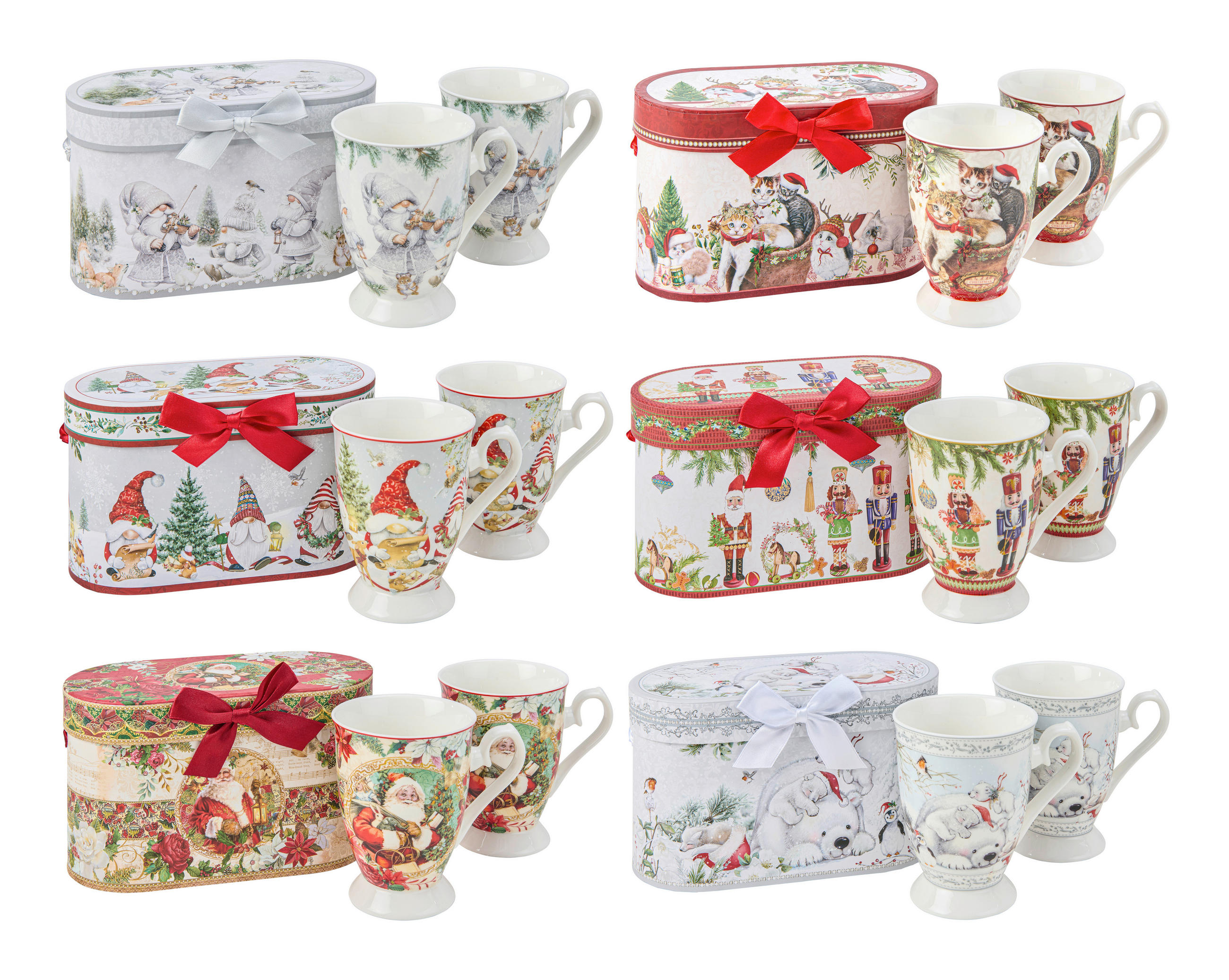 CANĂ PENTRU CAFEA 320 ml  - multicolor, Lifestyle, ceramică (320ml) - X-Mas