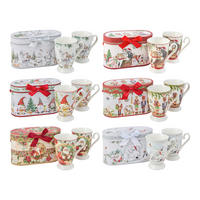 CANĂ PENTRU CAFEA 320 ml  - multicolor, Lifestyle, ceramică (320ml) - X-Mas