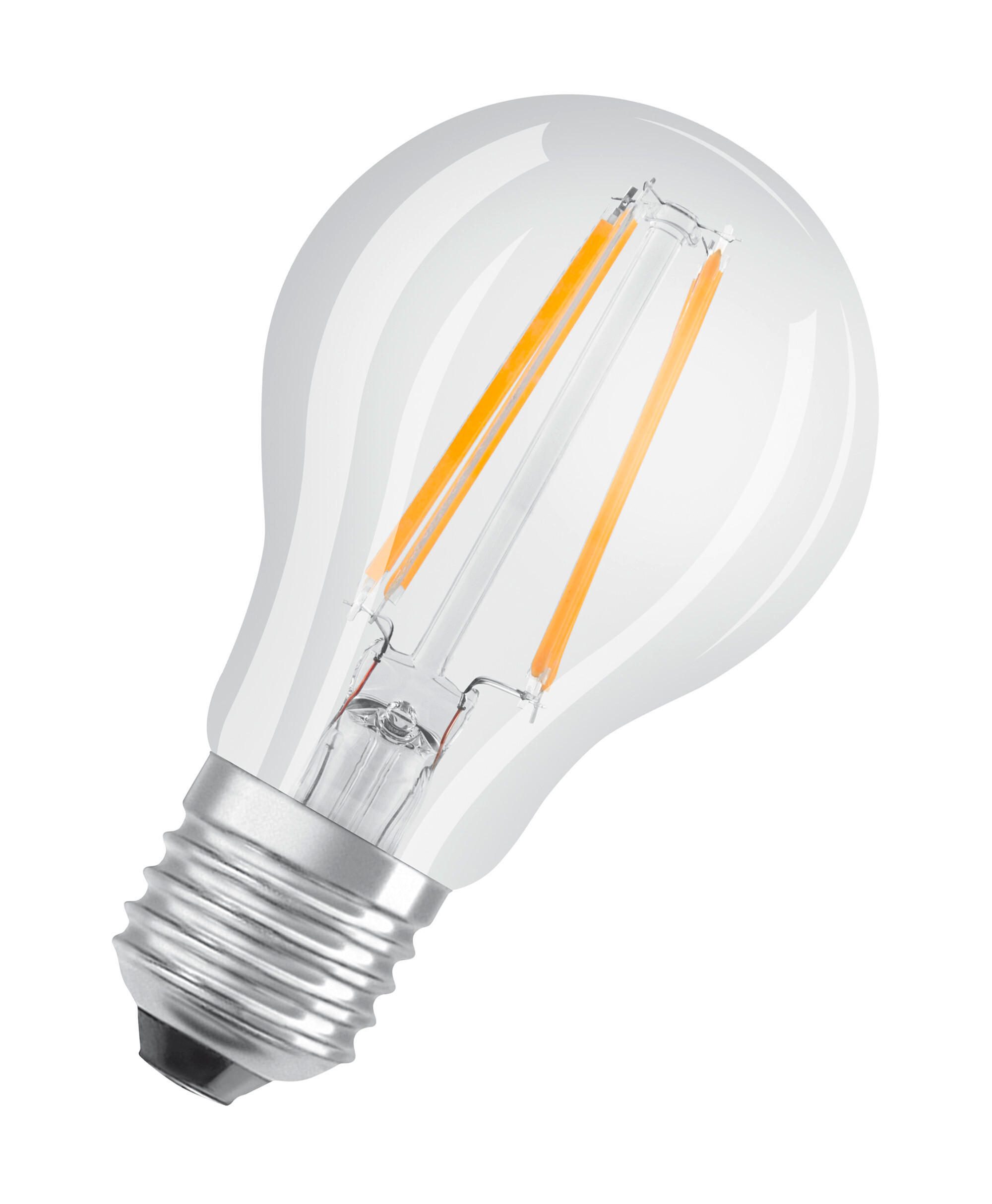 LED-LEUCHTMITTEL   E27 6,5 W 806 lm  - Klar, Basics, Glas (6/10,5cm) - Osram