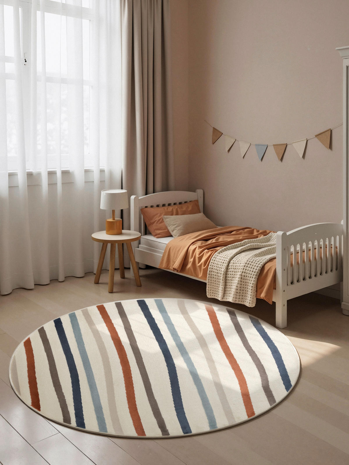 KINDERTEPPICH 160 cm Adventures Streifen  - Multicolor/Creme, Design, Kunststoff/Textil (160cm) - Hanse Home