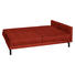 SCHLAFSOFA in Textil Orange - Schwarz/Orange, Design, Textil (220/88/104cm) - Bali SCHLAFSOFA in Textil Orange - Schwarz/Orange, Design, Textil (220/88/104cm) - Bali