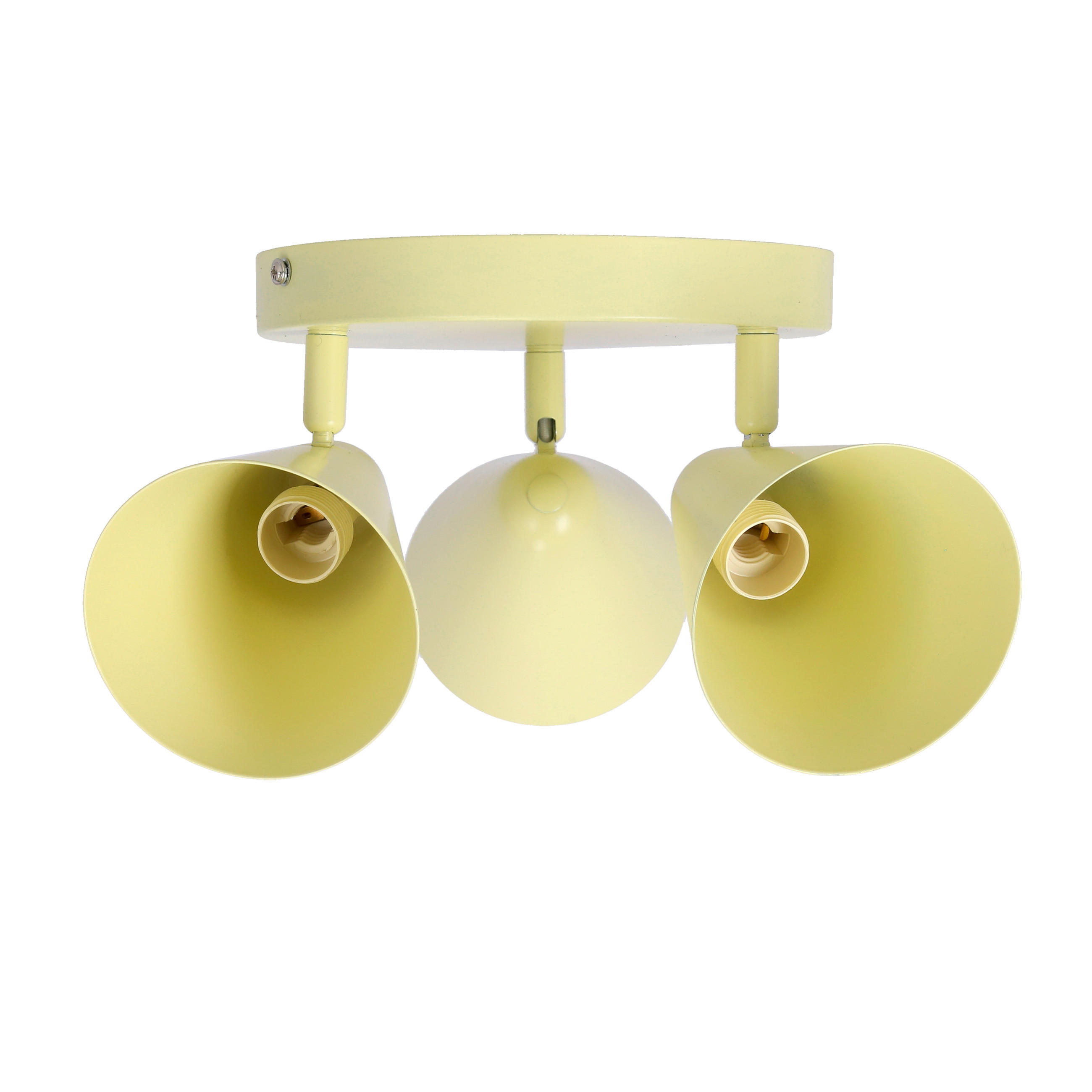 TAKSPOTLIGHT Amor 34/34/16 cm   - ljusgul, Trend, metall (34/34/16cm)